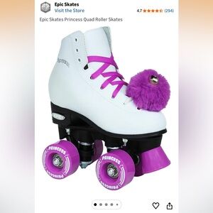 Epic Princess Rollerskates
